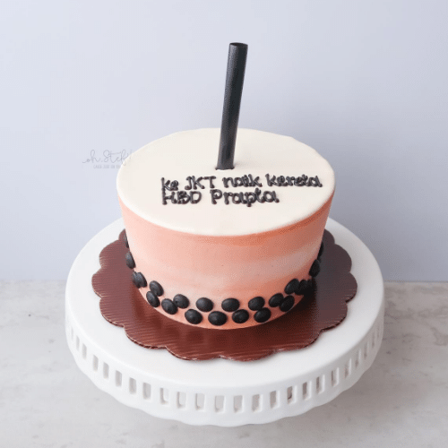 Boba tahun kue ulang 40+ Gambar